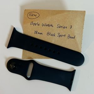 APPLE WATCH 38mm Sport Band, Black
